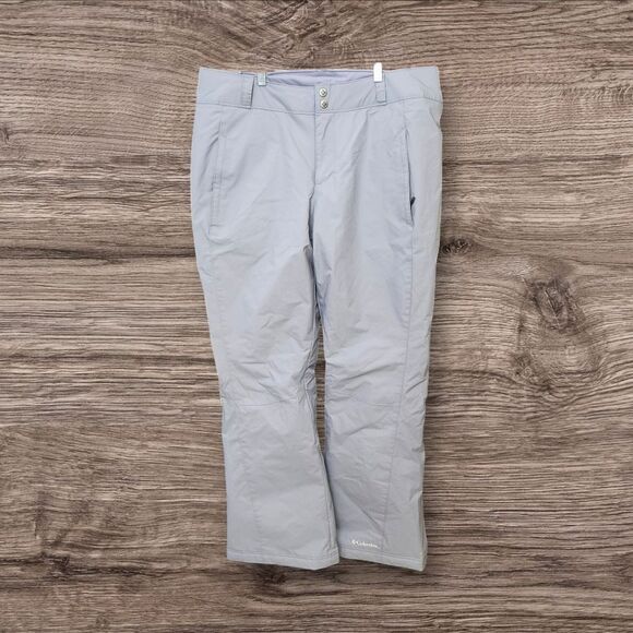Columbia Sportswear men's‎ Gray insulated waterproof snow ski  pants Sz XL - Picture 1 of 12
